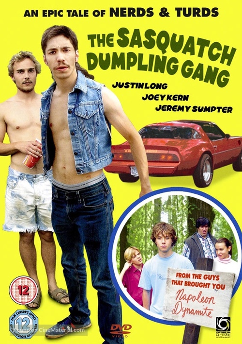 The Sasquatch Dumpling Gang - British DVD movie cover