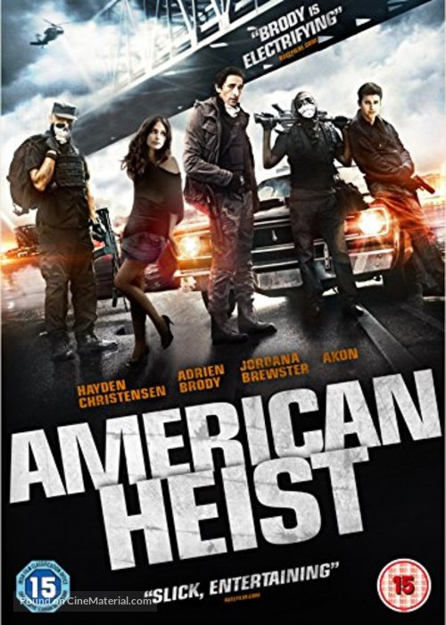 American Heist - British Movie Cover