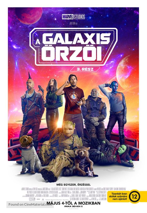 Guardians of the Galaxy Vol. 3 - Hungarian Movie Poster
