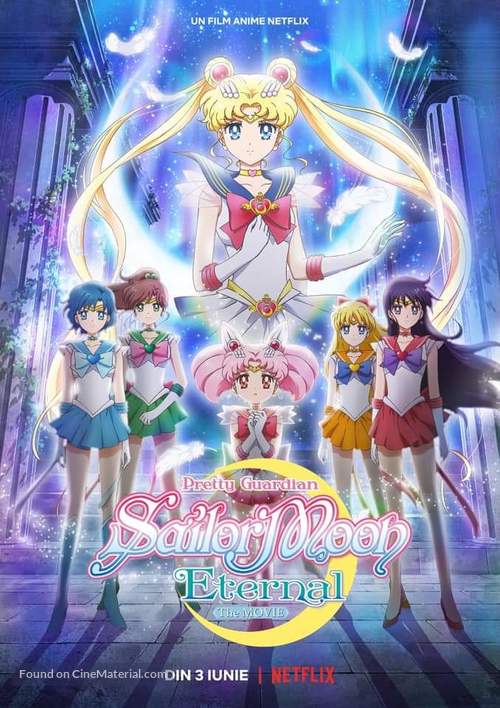 Sailor Moon Eternal - Romanian Movie Poster