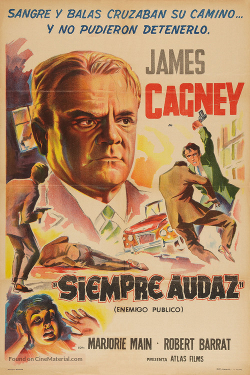 The Public Enemy - Argentinian Re-release movie poster