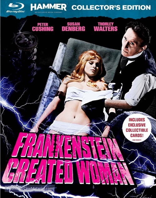 Frankenstein Created Woman - Blu-Ray movie cover