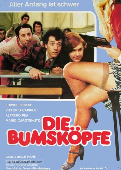 L&#039;insegnante - German Movie Poster