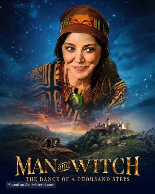 Man &amp; Witch - British Movie Poster