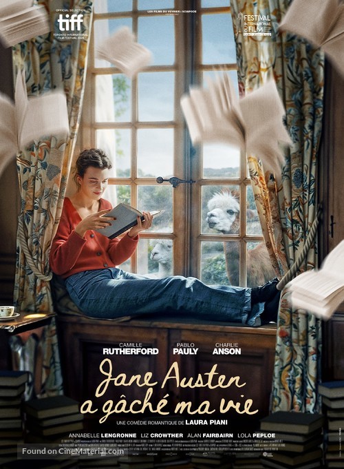 Jane Austen a g&acirc;ch&eacute; ma vie - French Movie Poster