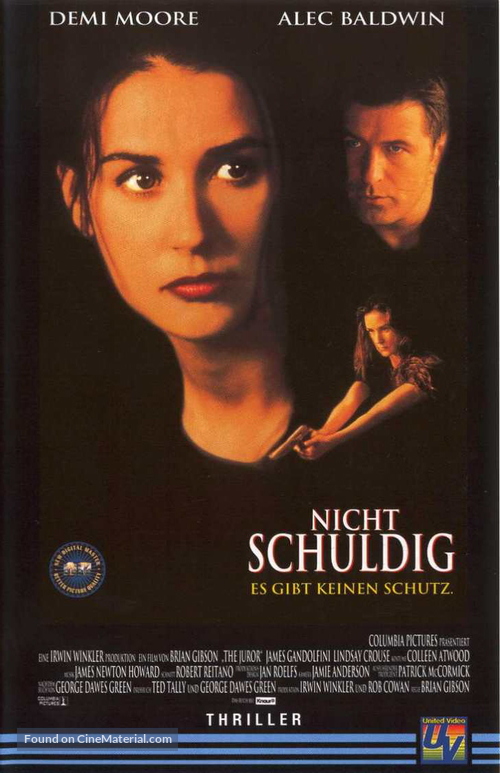 The Juror - German Movie Cover