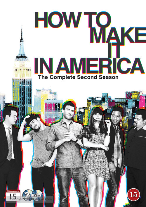 &quot;How to Make It in America&quot; - Danish DVD movie cover