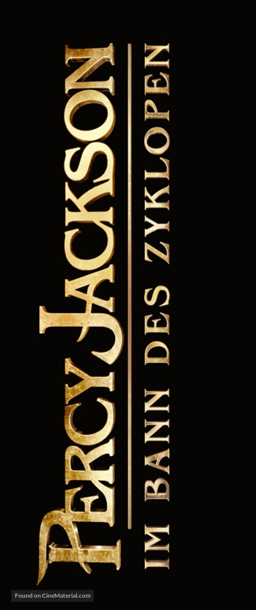 Percy Jackson: Sea of Monsters - German Logo