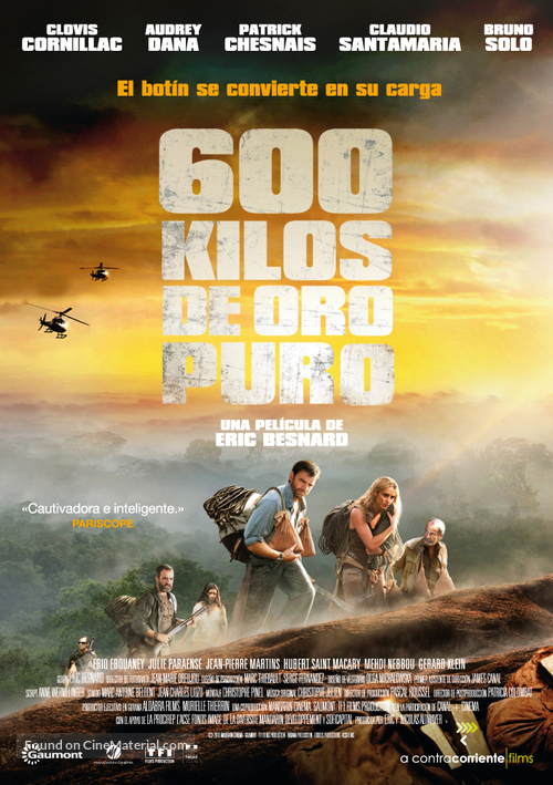 600 kilos d&#039;or pur - Spanish Movie Cover
