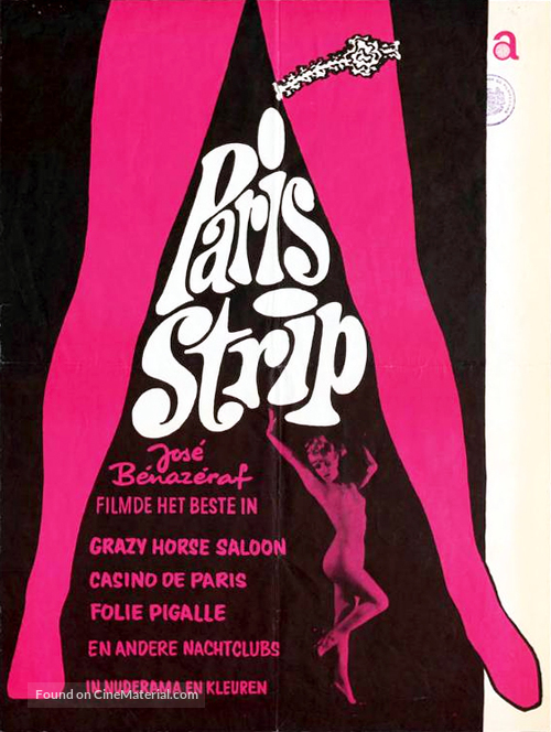 Paris erotika - Dutch Movie Poster