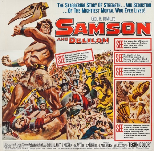 Samson and Delilah - Movie Poster