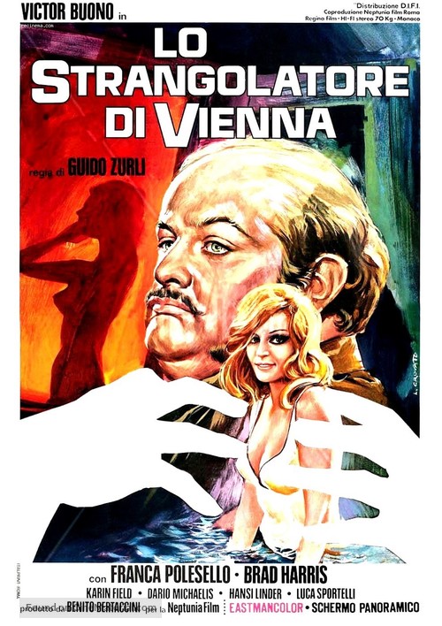 Lo strangolatore di Vienna - Italian Movie Poster