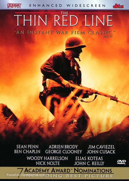 The Thin Red Line - DVD movie cover