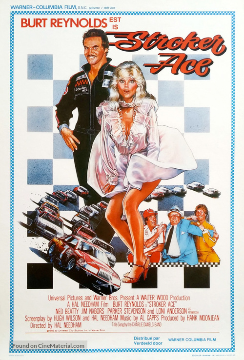 Stroker Ace - Belgian Movie Poster