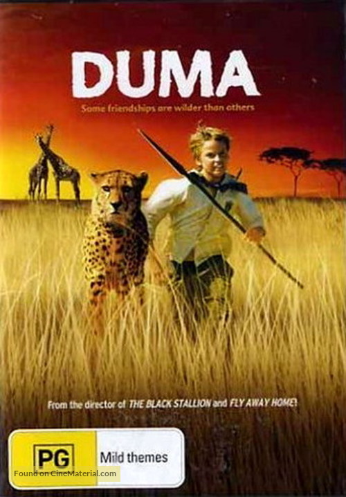 Duma - Australian DVD movie cover