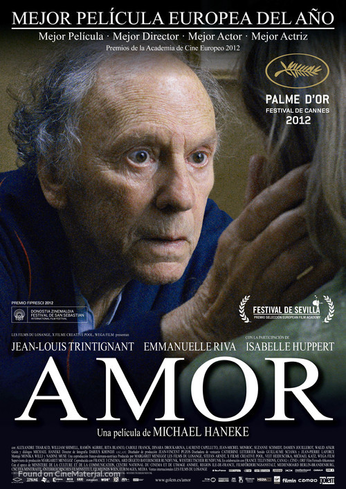 Amour - Spanish Movie Poster