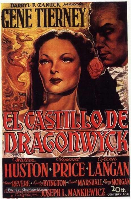 Dragonwyck - Spanish Movie Poster