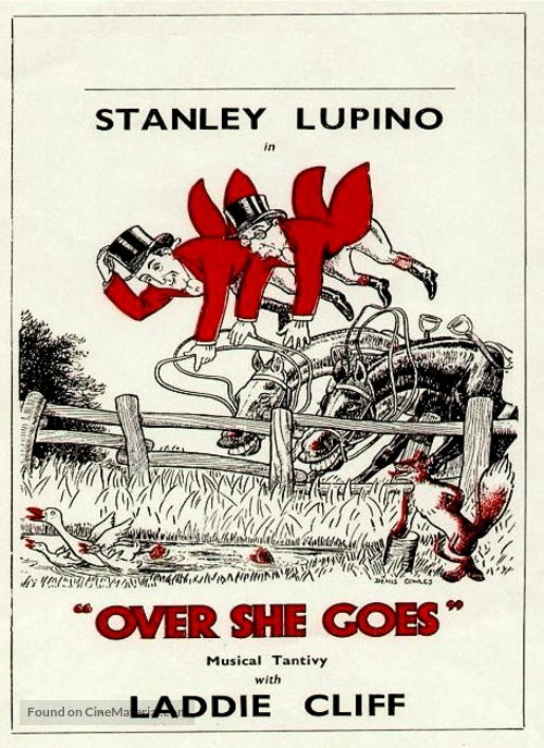 Over She Goes - British Movie Poster