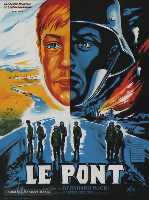 Die Br&uuml;cke - French Movie Poster