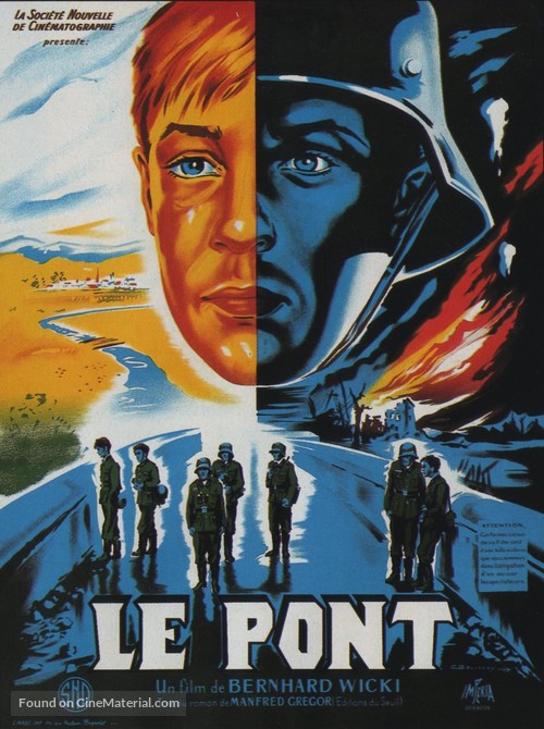 Die Br&uuml;cke - French Movie Poster
