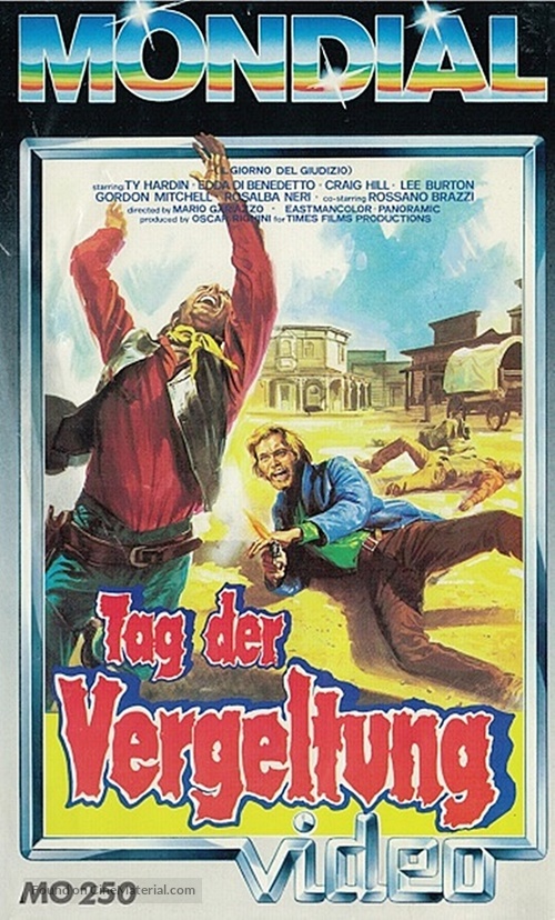 Il giorno del giudizio - German VHS movie cover
