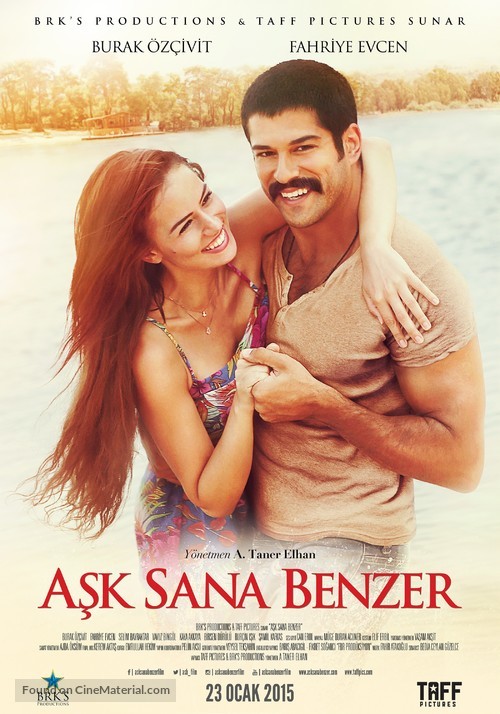 Ask Sana Benzer - Turkish Movie Poster