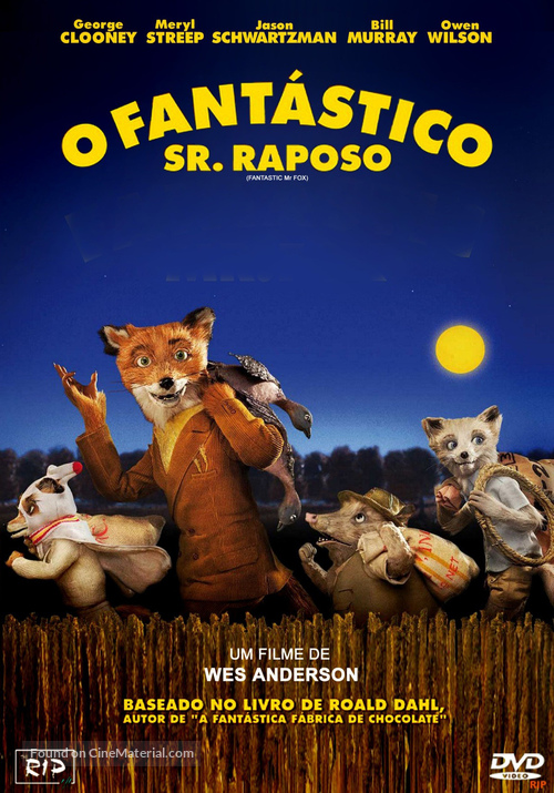 Fantastic Mr. Fox - Brazilian DVD movie cover