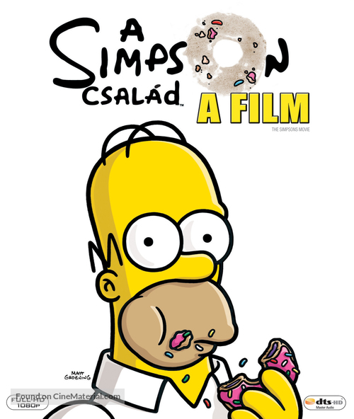 The Simpsons Movie - Hungarian Movie Cover