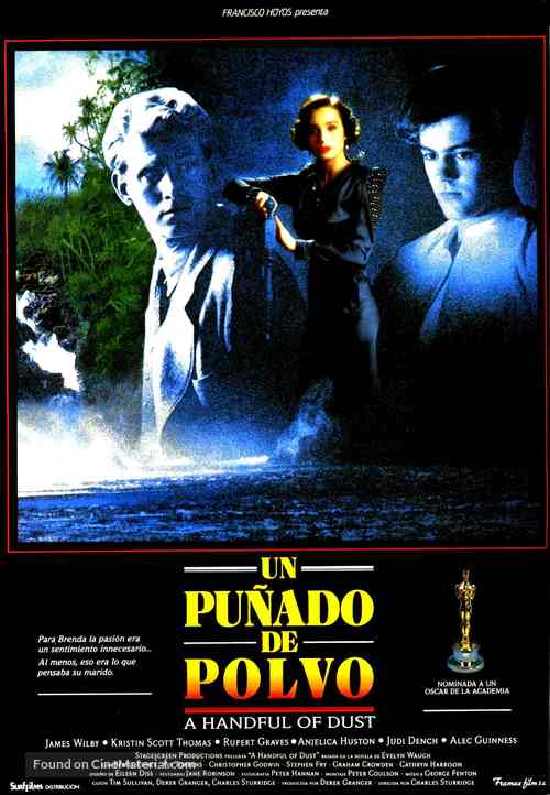 A Handful of Dust - Spanish Movie Poster