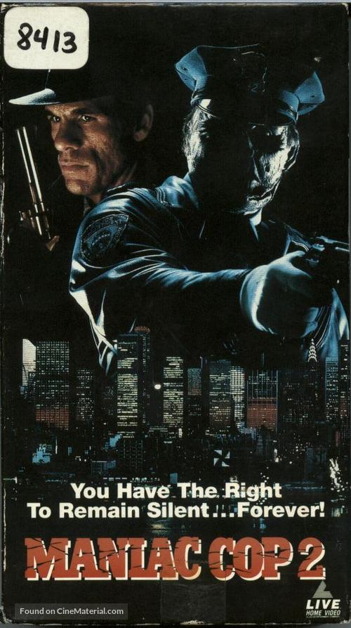 Maniac Cop 2 - VHS movie cover