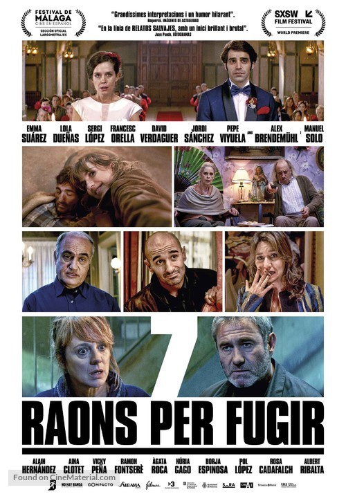 7 raons per fugir - Andorran Movie Poster