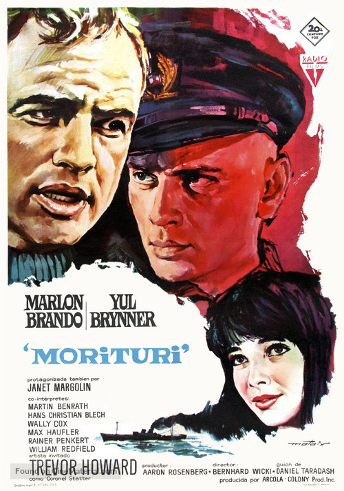 Morituri - Spanish Movie Poster