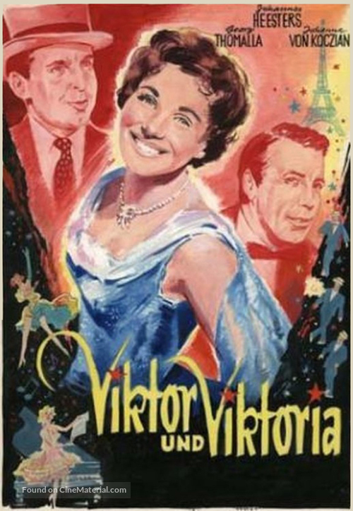 Viktor und Viktoria - German Movie Poster