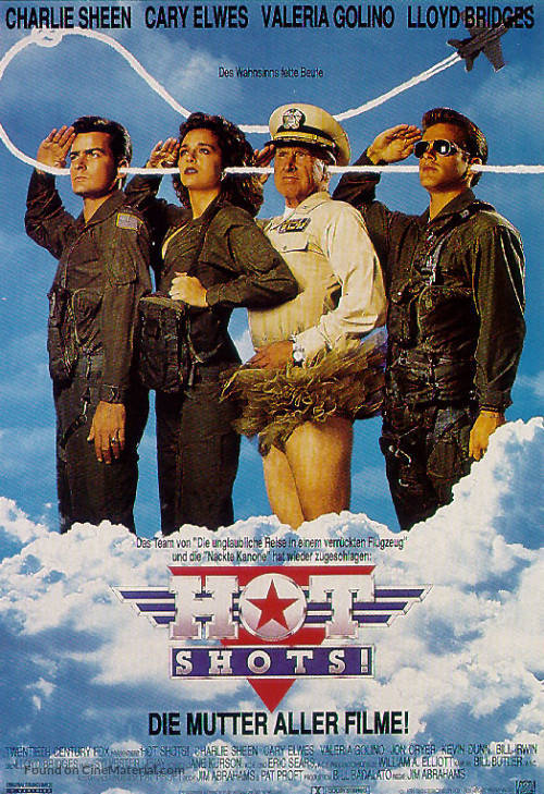 Hot Shots - German Movie Poster