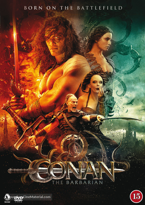 Conan the Barbarian - Danish DVD movie cover
