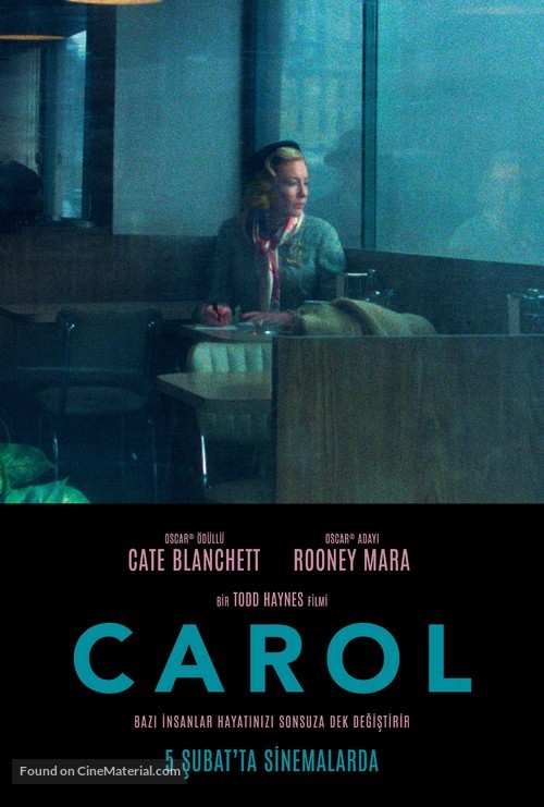 Carol - Turkish Movie Poster