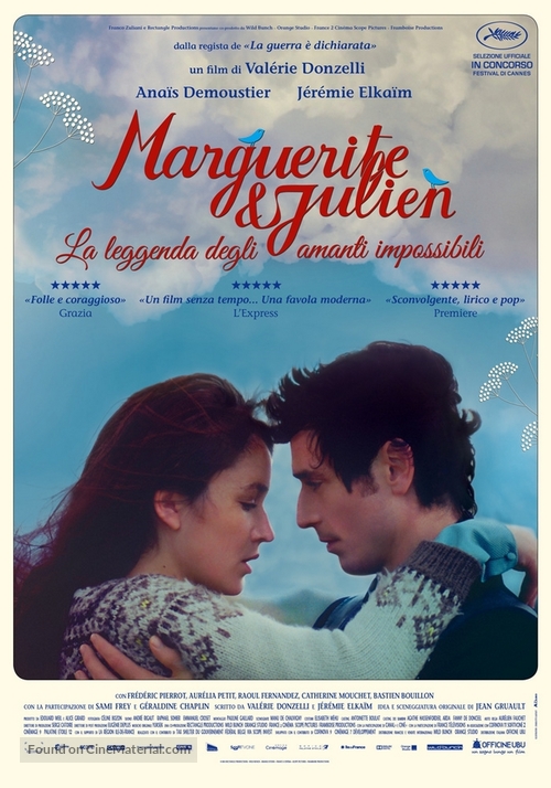 Marguerite et Julien - Italian Movie Poster