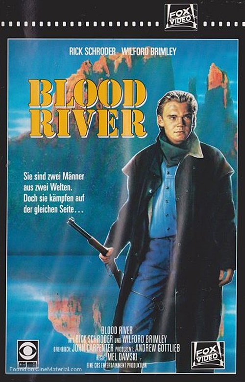 Blood River - German VHS movie cover