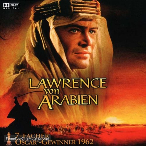 Lawrence of Arabia - German Movie Cover