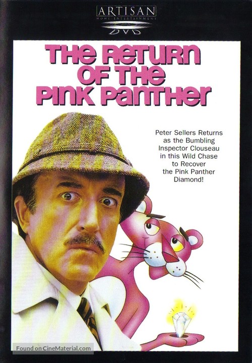 The Return of the Pink Panther - DVD movie cover