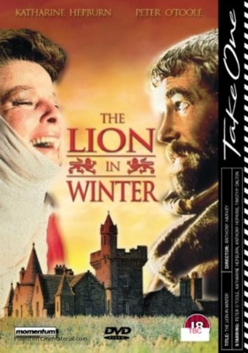 The Lion in Winter - DVD movie cover