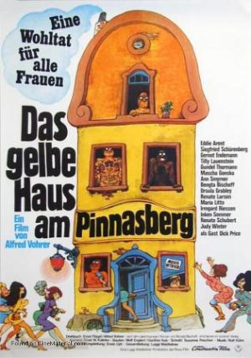 Das gelbe Haus am Pinnasberg - German Movie Poster