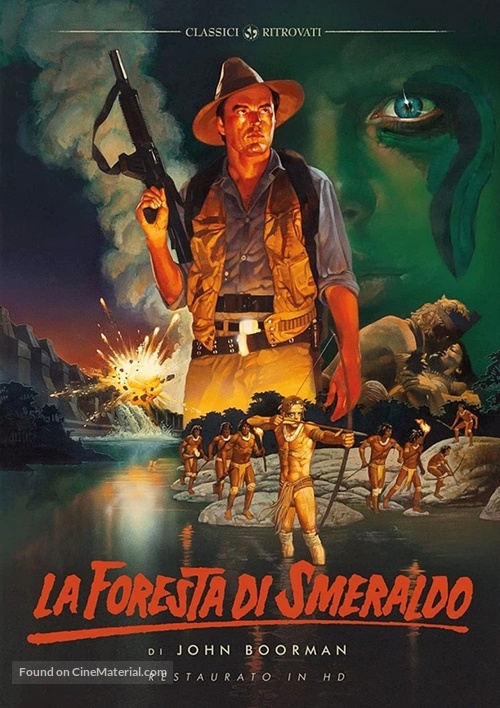 The Emerald Forest - Italian DVD movie cover
