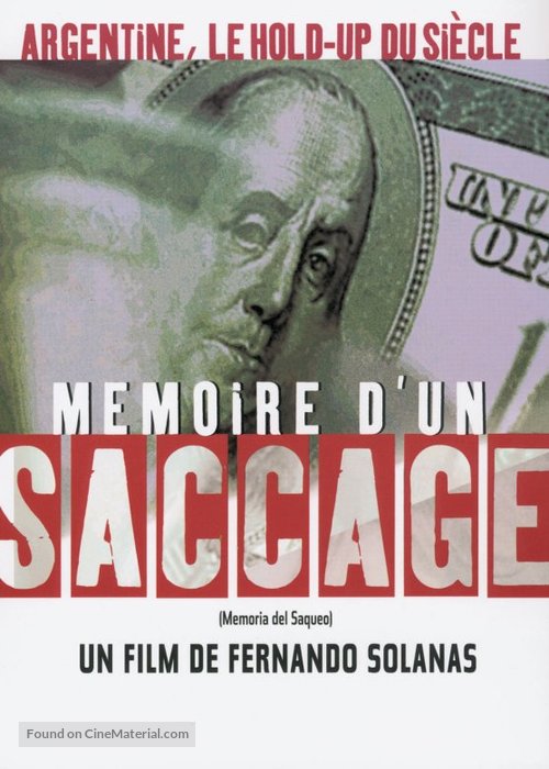 Memoria del saqueo - French poster