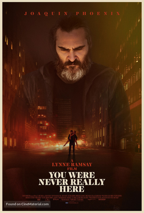 You Were Never Really Here - British Movie Poster