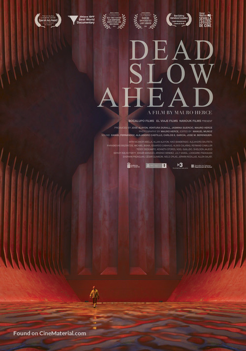 Dead Slow Ahead - Spanish Movie Poster