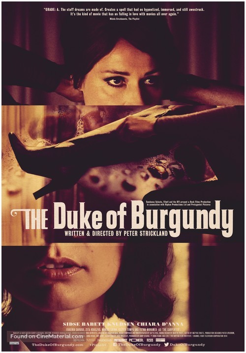 The Duke of Burgundy - Canadian Movie Poster