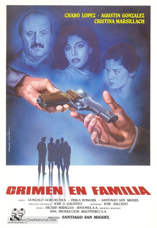 Crimen en familia - Spanish Movie Poster