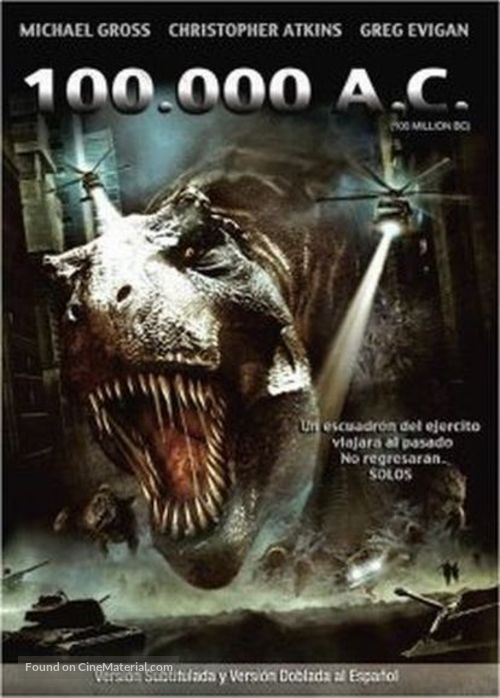 100 Million BC - Mexican Movie Cover