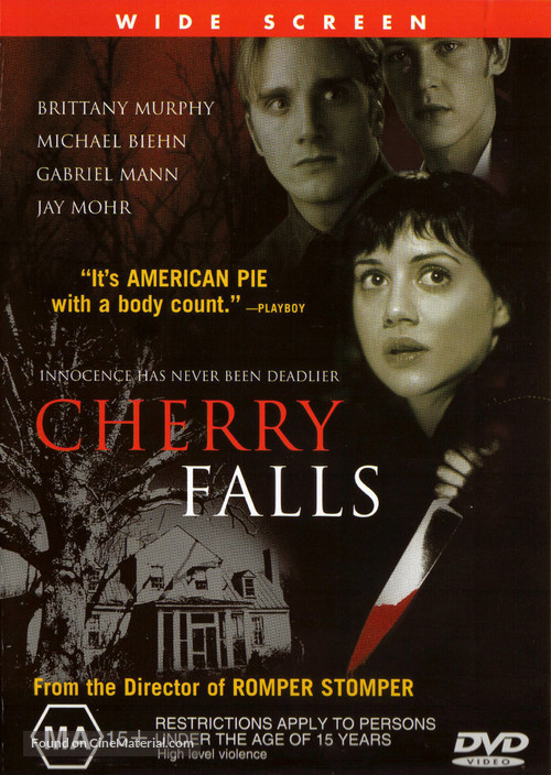 Cherry Falls - Australian DVD movie cover